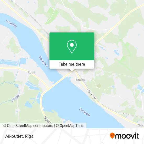 Alkoutlet map