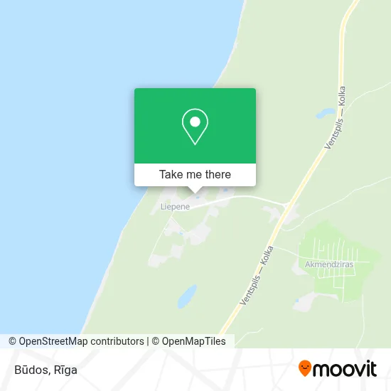 Būdos map