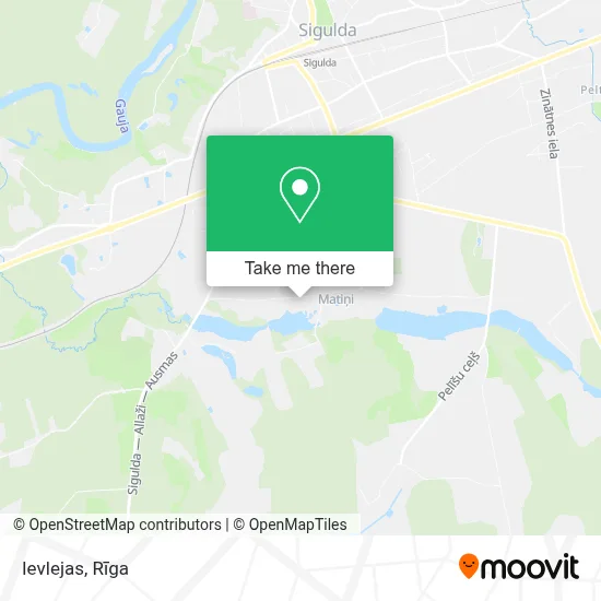 Ievlejas map
