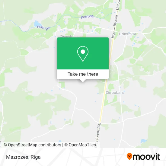 Mazrozes map
