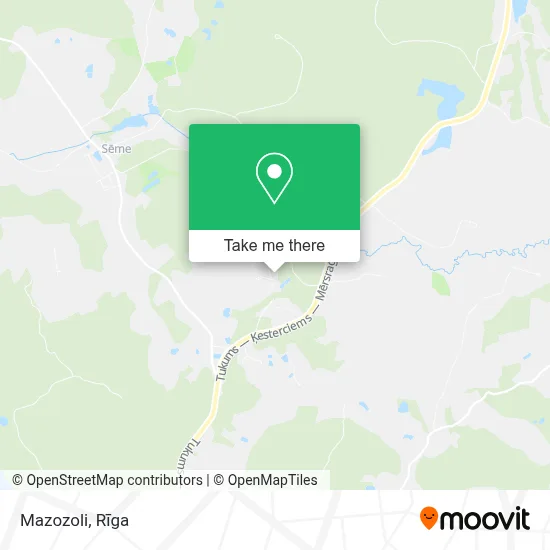 Mazozoli map