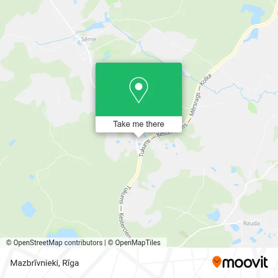 Mazbrīvnieki map