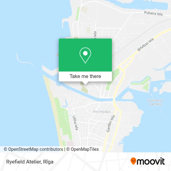 Ryefield Atelier map