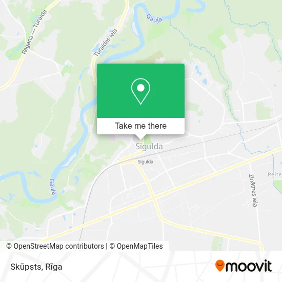 Skūpsts map