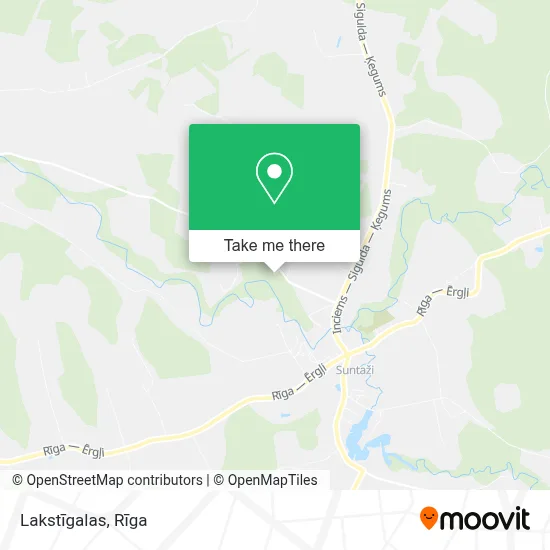 Lakstīgalas map
