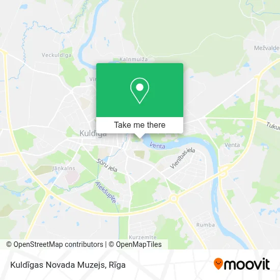 Kuldīgas Novada Muzejs map