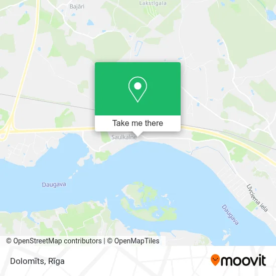 Dolomīts map