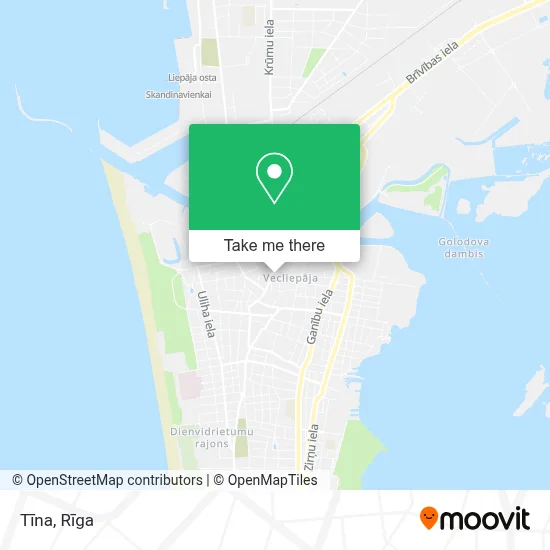 Tīna map