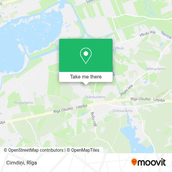Cimdiņi map