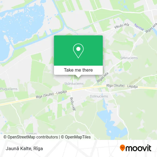Jaunā Kalte map