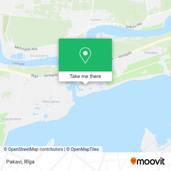 Pakavi map