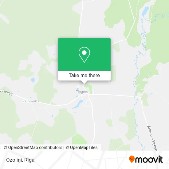Ozoliņi map