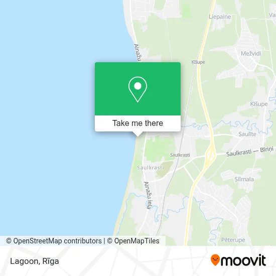 Lagoon map