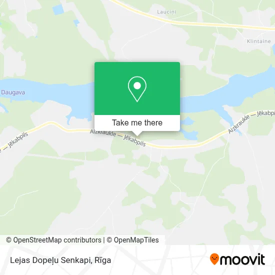 Lejas Dopeļu Senkapi map