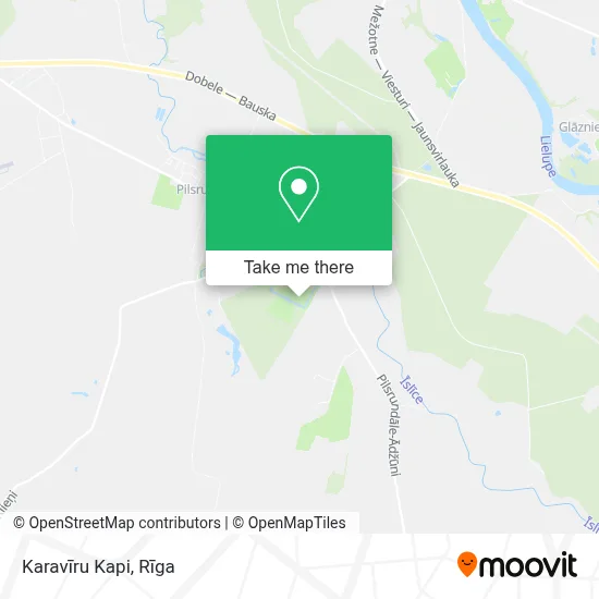 Karavīru Kapi map