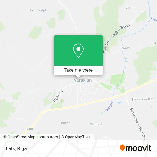 Lats map