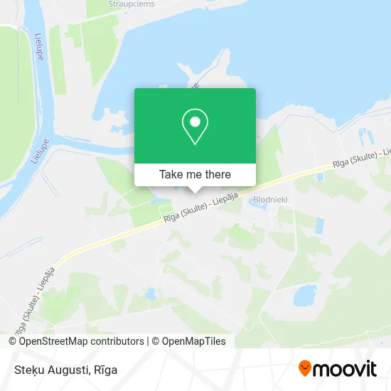 Steķu Augusti map