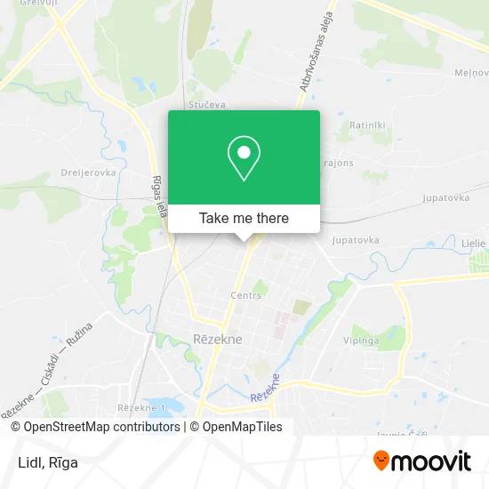 Lidl map