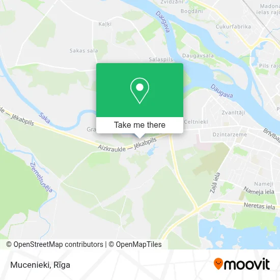 Mucenieki map
