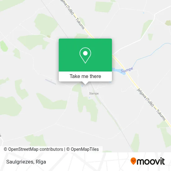 Saulgriezes map