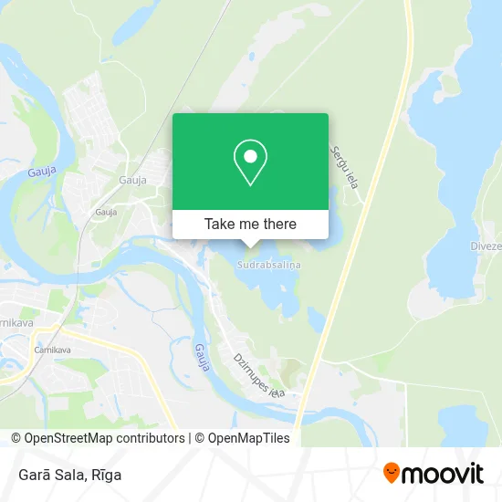 Garā Sala map
