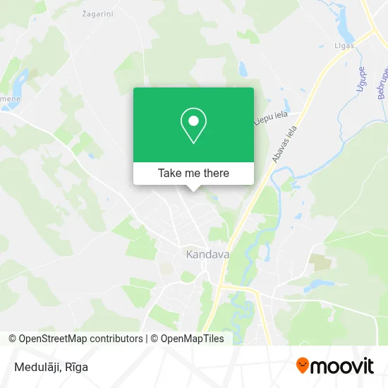 Medulāji map