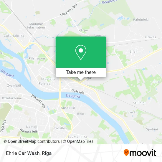 Ehrle Car Wash map