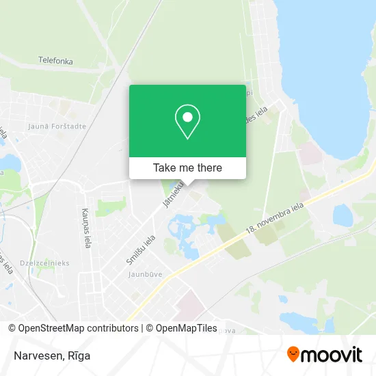 Narvesen map