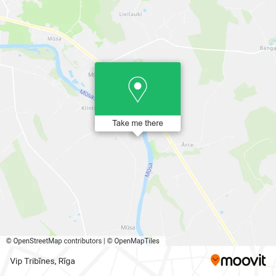 Vip Tribīnes map