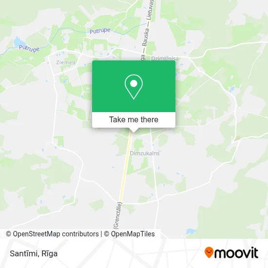 Santīmi map