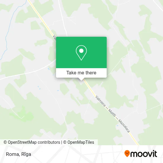 Roma map