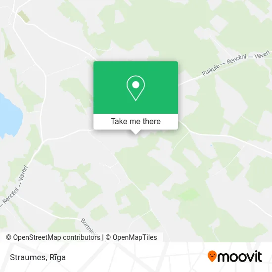 Straumes map