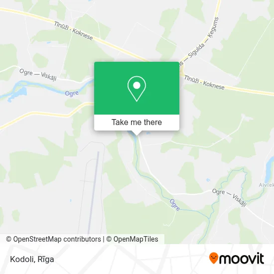 Kodoli map