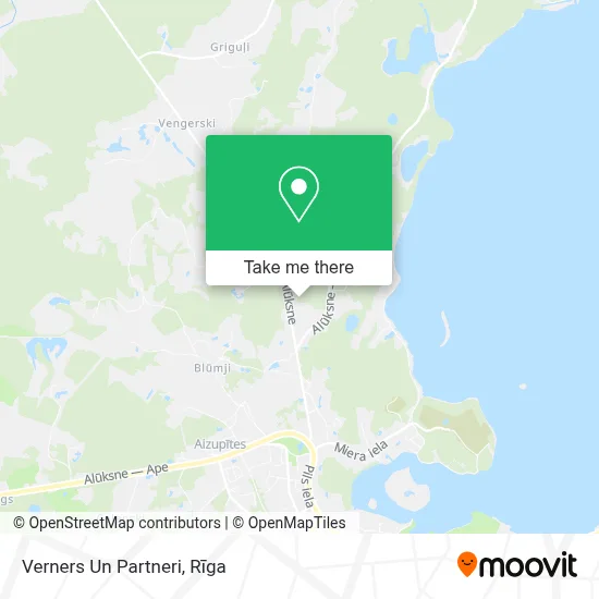 Verners Un Partneri map