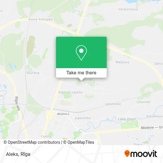 Aleks map