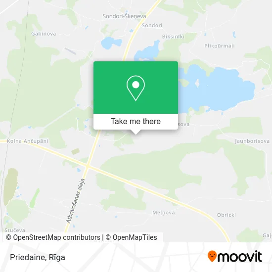 Priedaine map