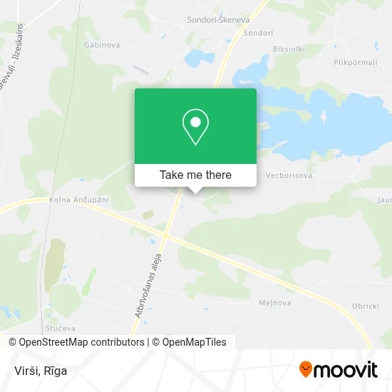 Virši map