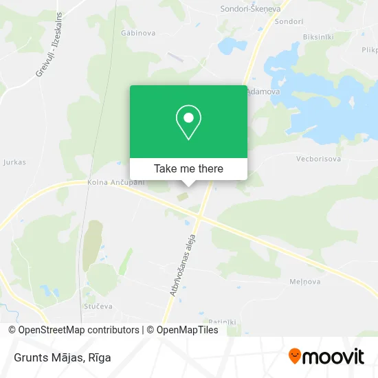 Grunts Mājas map