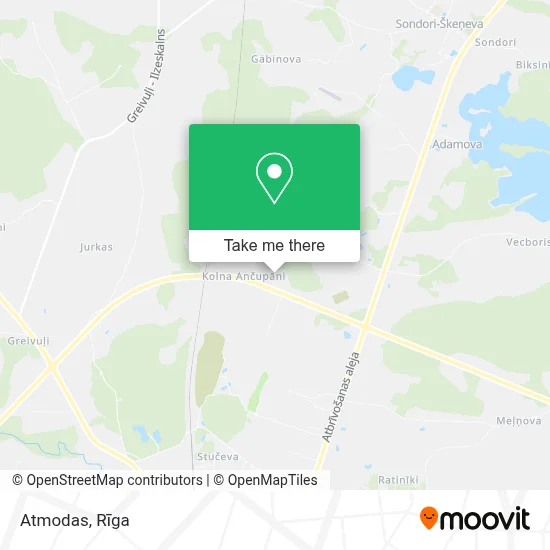Atmodas map