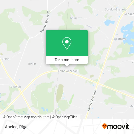 Ābeles map