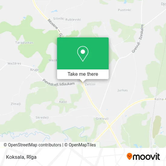 Koksala map