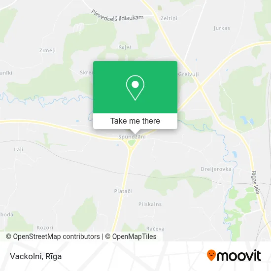 Vackolni map