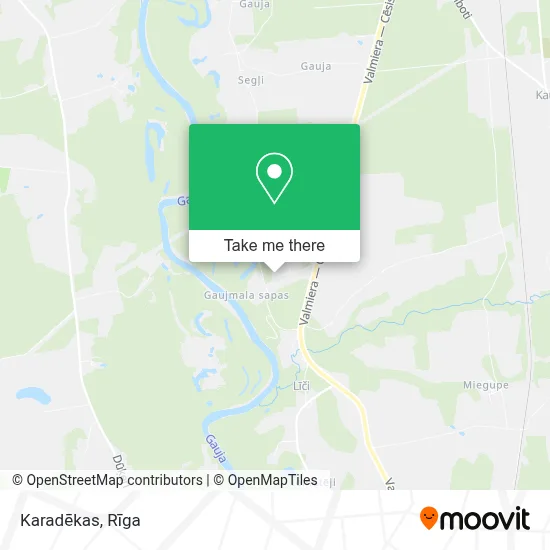 Karadēkas map