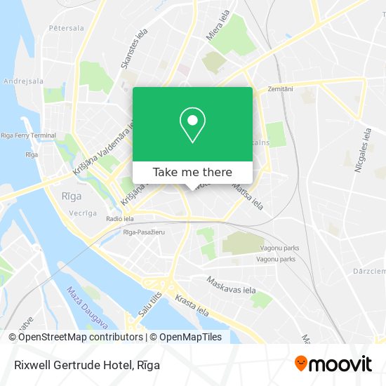 Rixwell Gertrude Hotel map