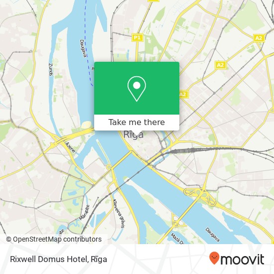 Rixwell Domus Hotel map