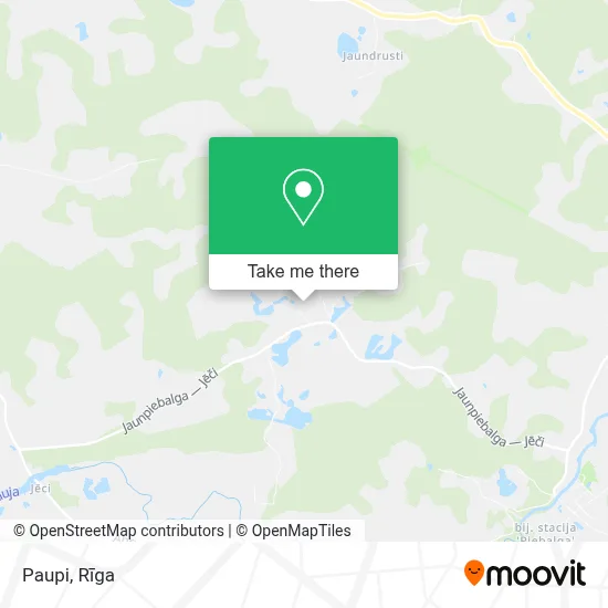 Paupi map