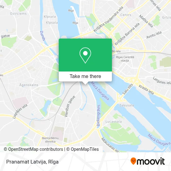 Pranamat Latvija map
