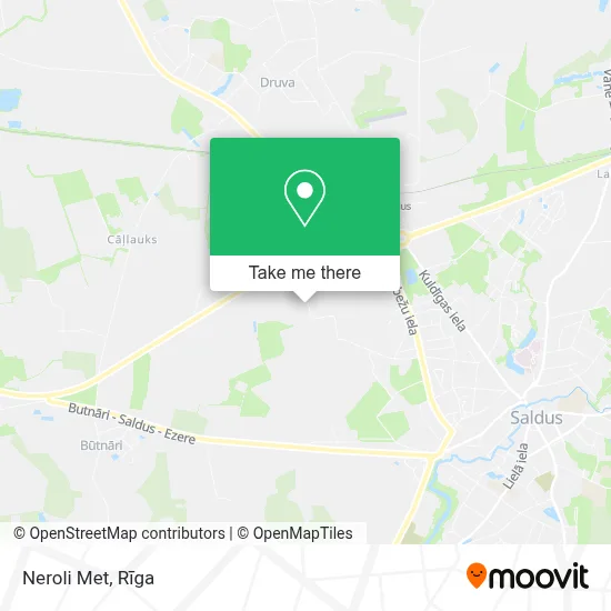 Neroli Met map