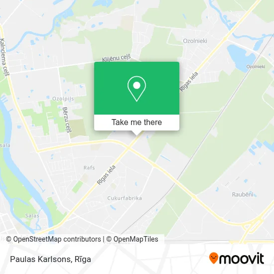 Paulas Karlsons map