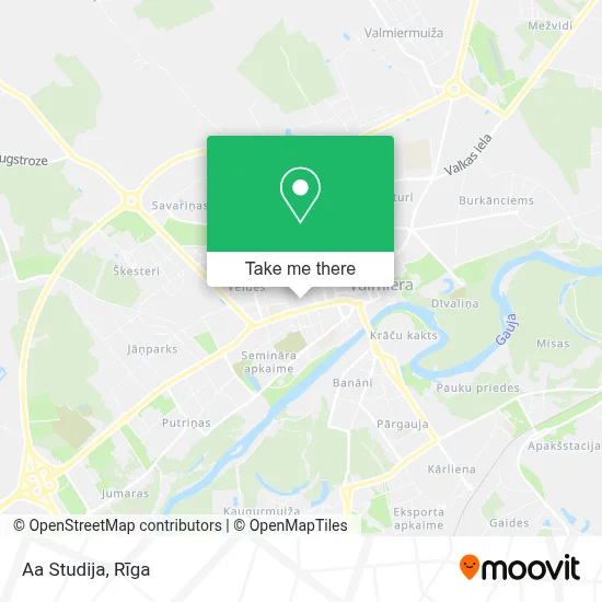 Aa Studija map